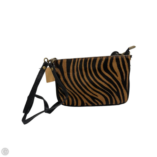 Crossbody Leather By Clothes Mentor, Size: Small