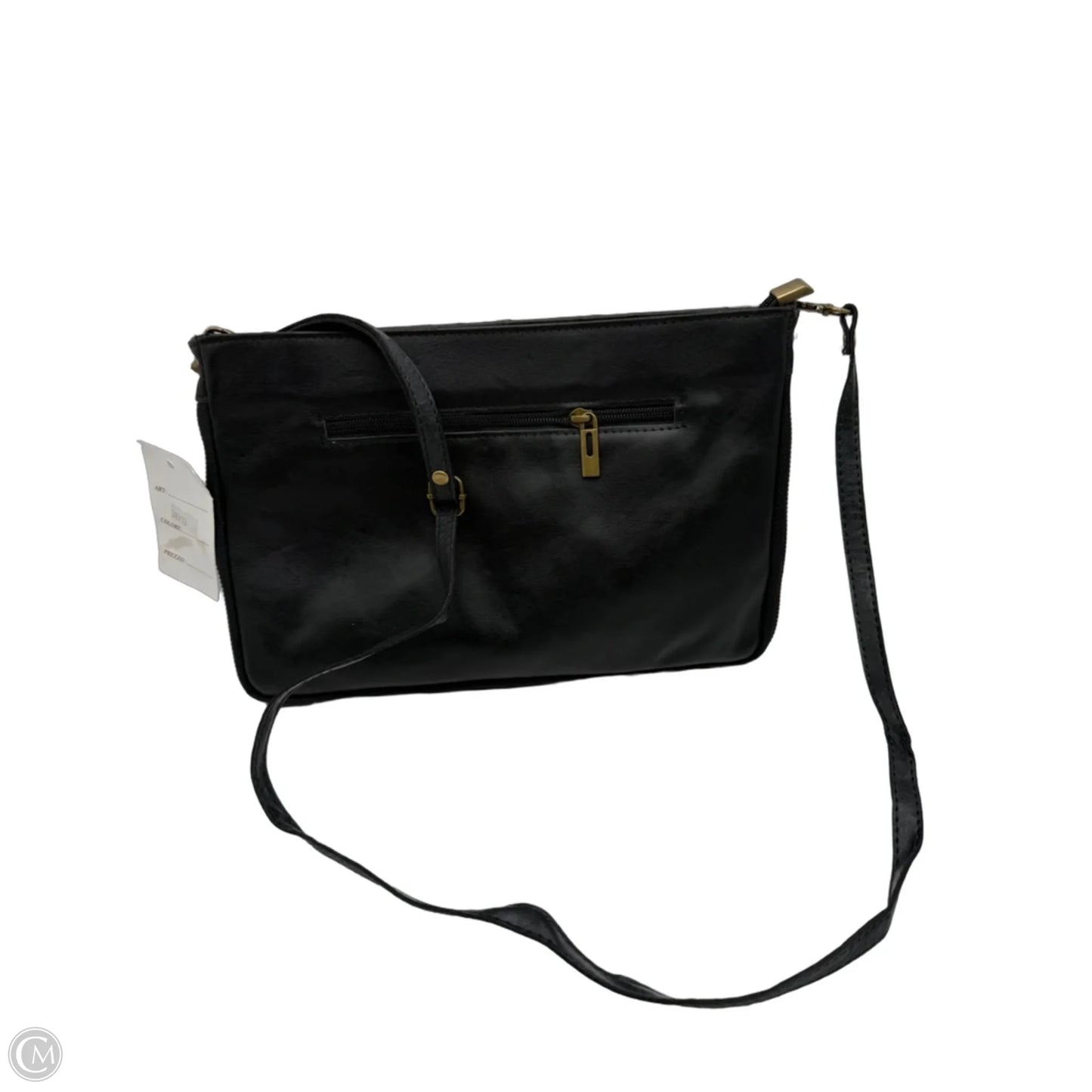 Crossbody Leather By Clothes Mentor, Size: Medium