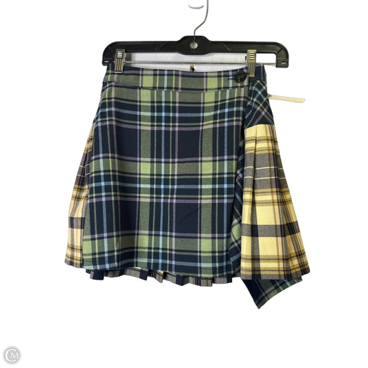 Skirt Mini By Urban Outfitters In Multi-colored, Size: Xs