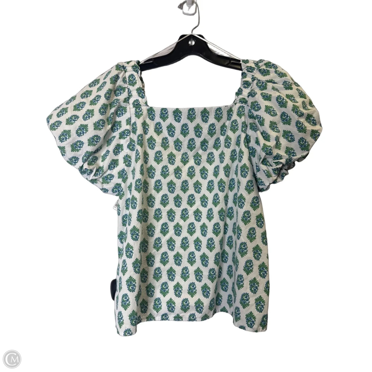 Top Short Sleeve By Cece In White, Size: S
