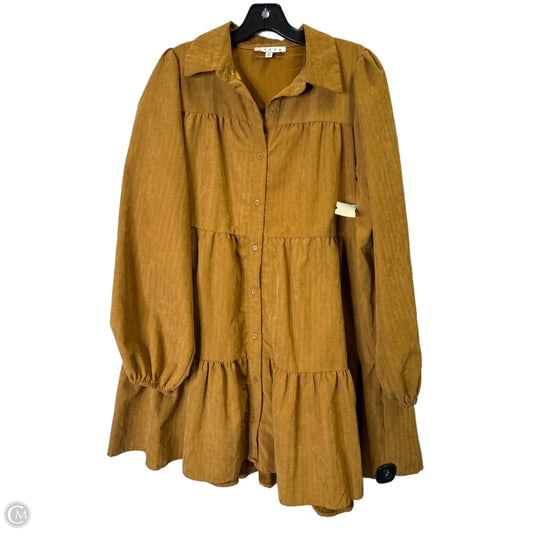 Dress Casual Short By Hyfve In Tan, Size: S