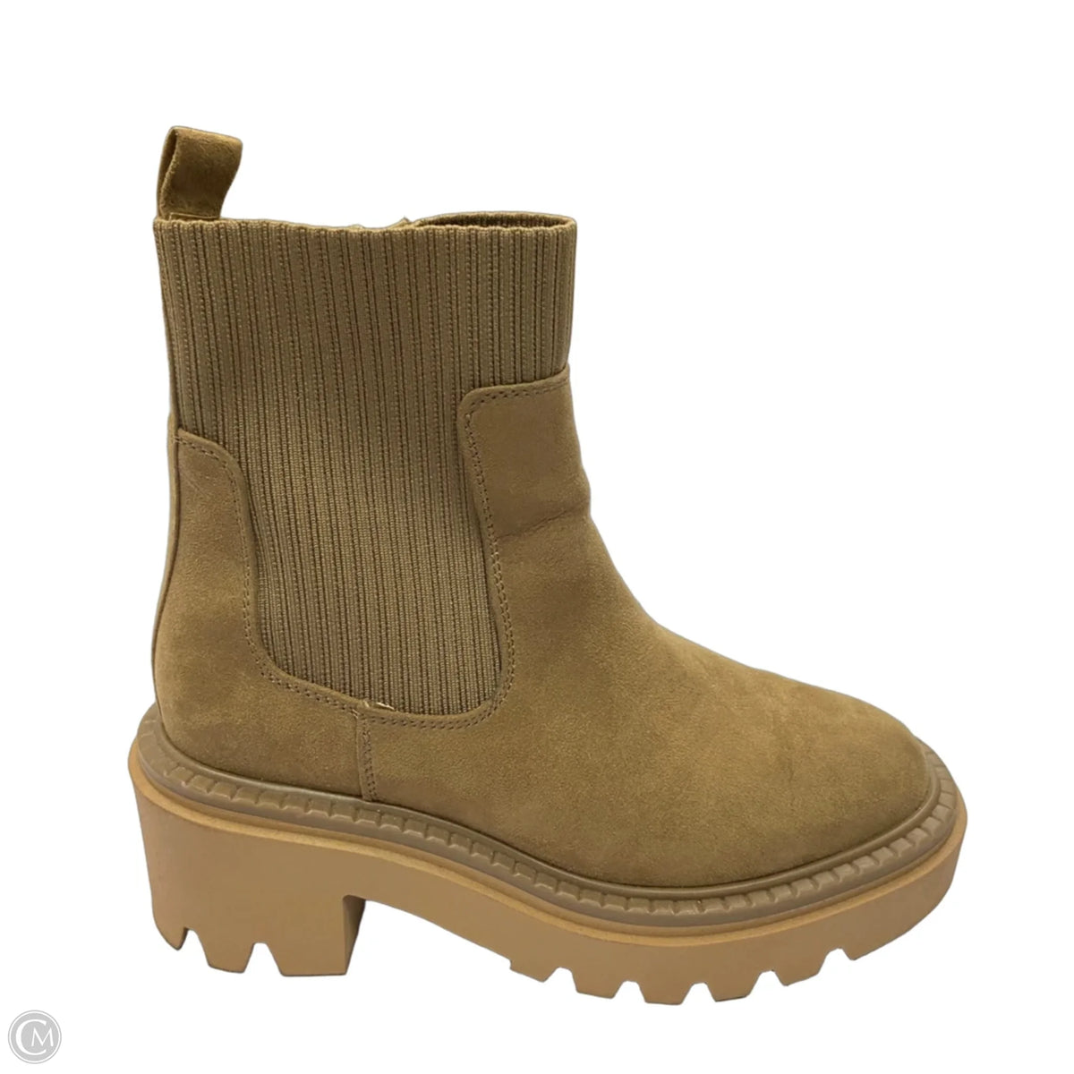 Boots Ankle Heels By Universal Thread In Tan, Size: 6
