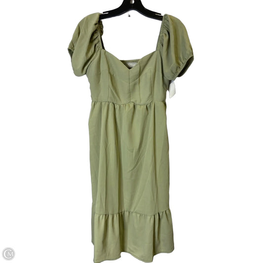 Dress Casual Short By Clothes Mentor In Green, Size: M