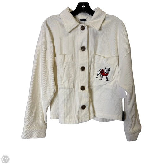 Jacket Other By Clothes Mentor In Cream, Size: M