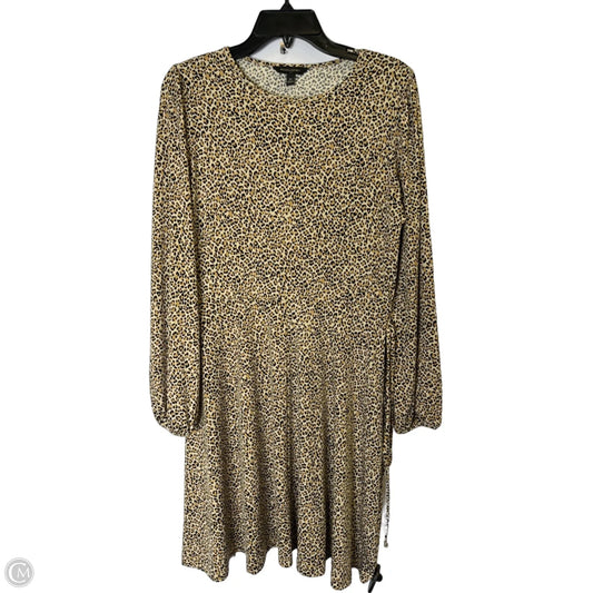 Dress Casual Short By Banana Republic In Animal Print, Size: M