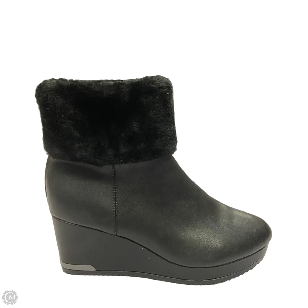 Boots Ankle Heels By Dkny In Black, Size: 10