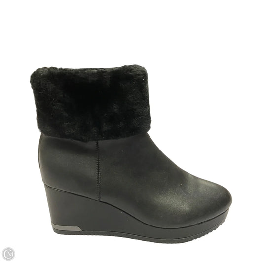 Boots Ankle Heels By Dkny In Black, Size: 10