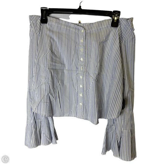 Top Long Sleeve By Free People In Striped Pattern, Size: S