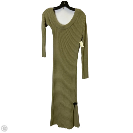 Dress Sweater By Express In Green, Size: M