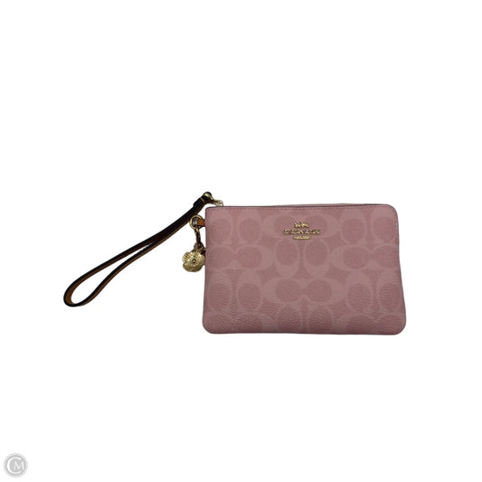 Wristlet Designer By Coach, Size: Medium