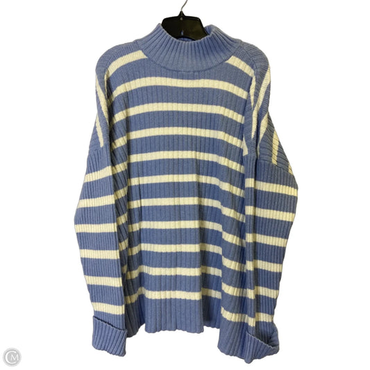 Sweater By Loft In Blue, Size: Xl