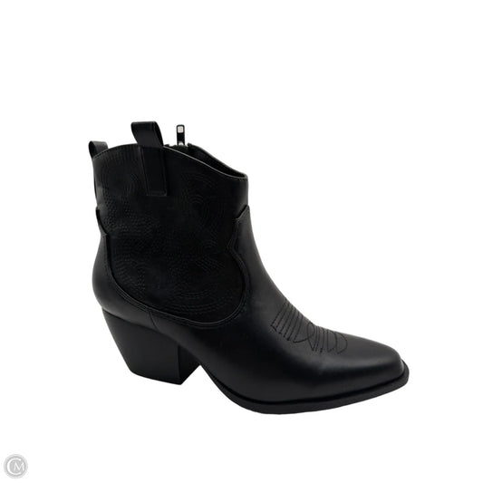 Boots Western By Soda In Black, Size: 9