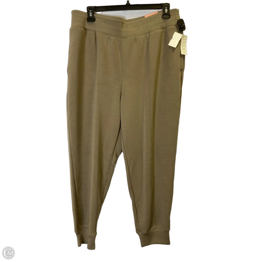 Pants Joggers By Livi Active In Taupe, Size: 18