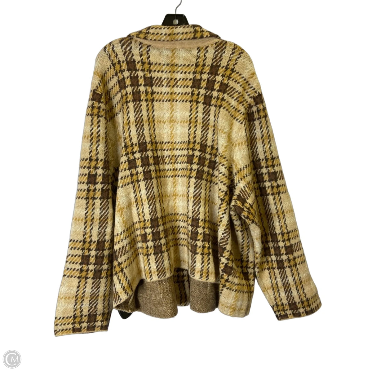 Jacket Other By J. Jill In Plaid Pattern, Size: 4x