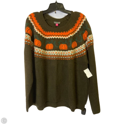 Sweater By Vince Camuto In Brown, Size: Xl