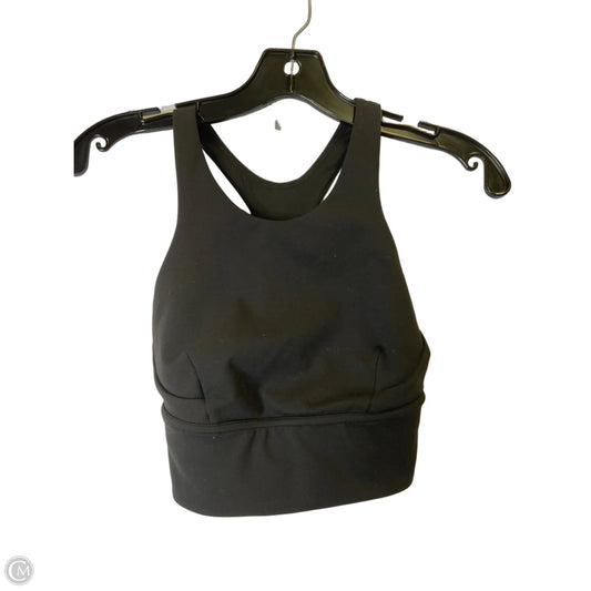 Athletic Bra By Lululemon In Black, Size: 4