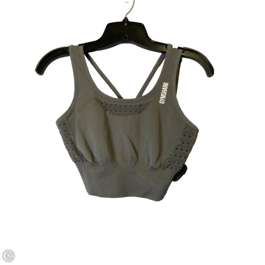 Athletic Bra By Gym Shark In Grey, Size: S