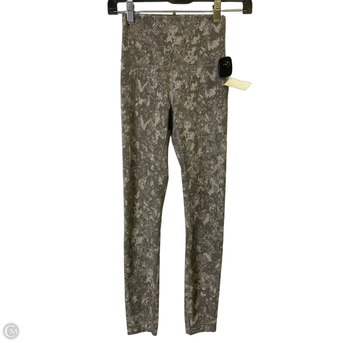 Athletic Leggings By Lululemon In Grey, Size: 2