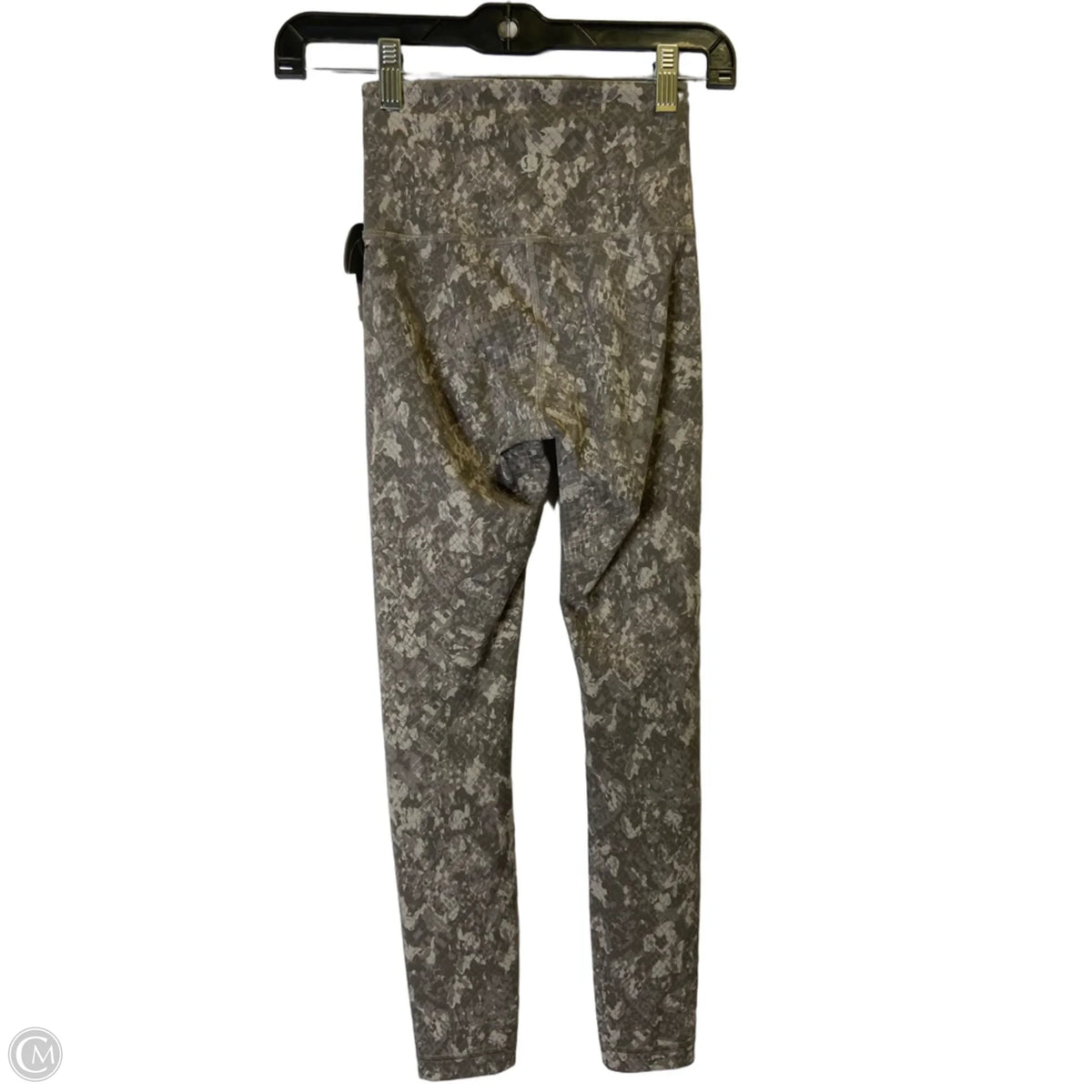 Athletic Leggings By Lululemon In Grey, Size: 2