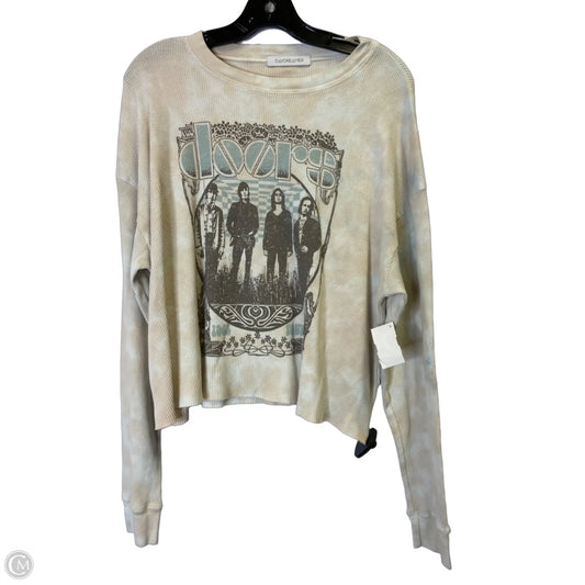 Top Long Sleeve By Daydreamer In Cream, Size: M