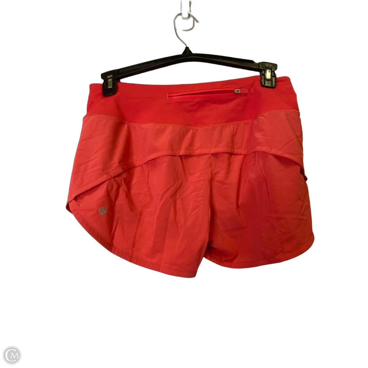 Athletic Shorts By Lululemon In Pink, Size: 8