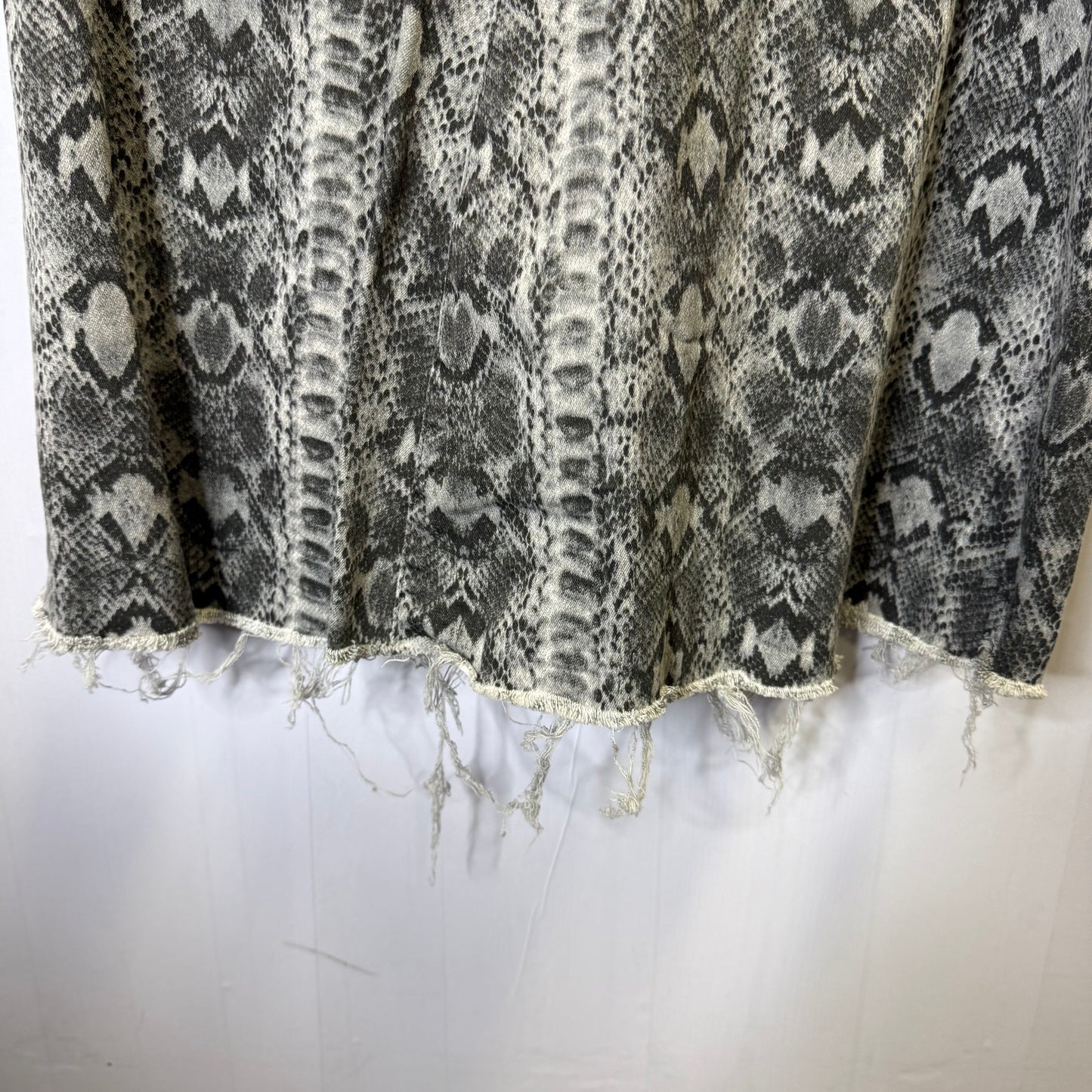 Jeans Flared By We The Free In Snakeskin Print, Size: 8