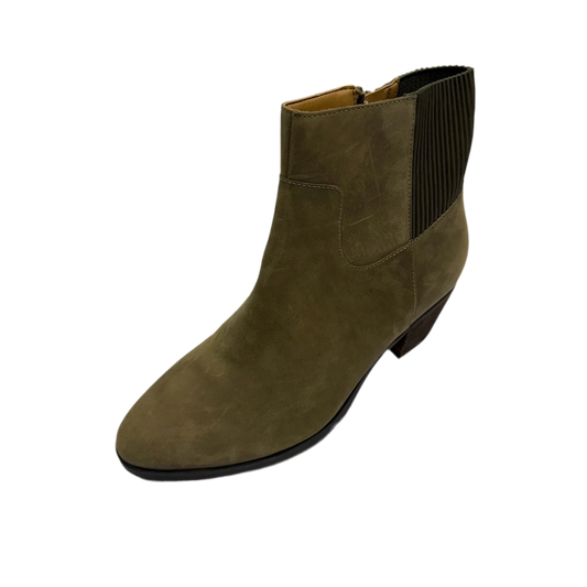 Boots Ankle Heels By Vionic In Tan, Size: 8