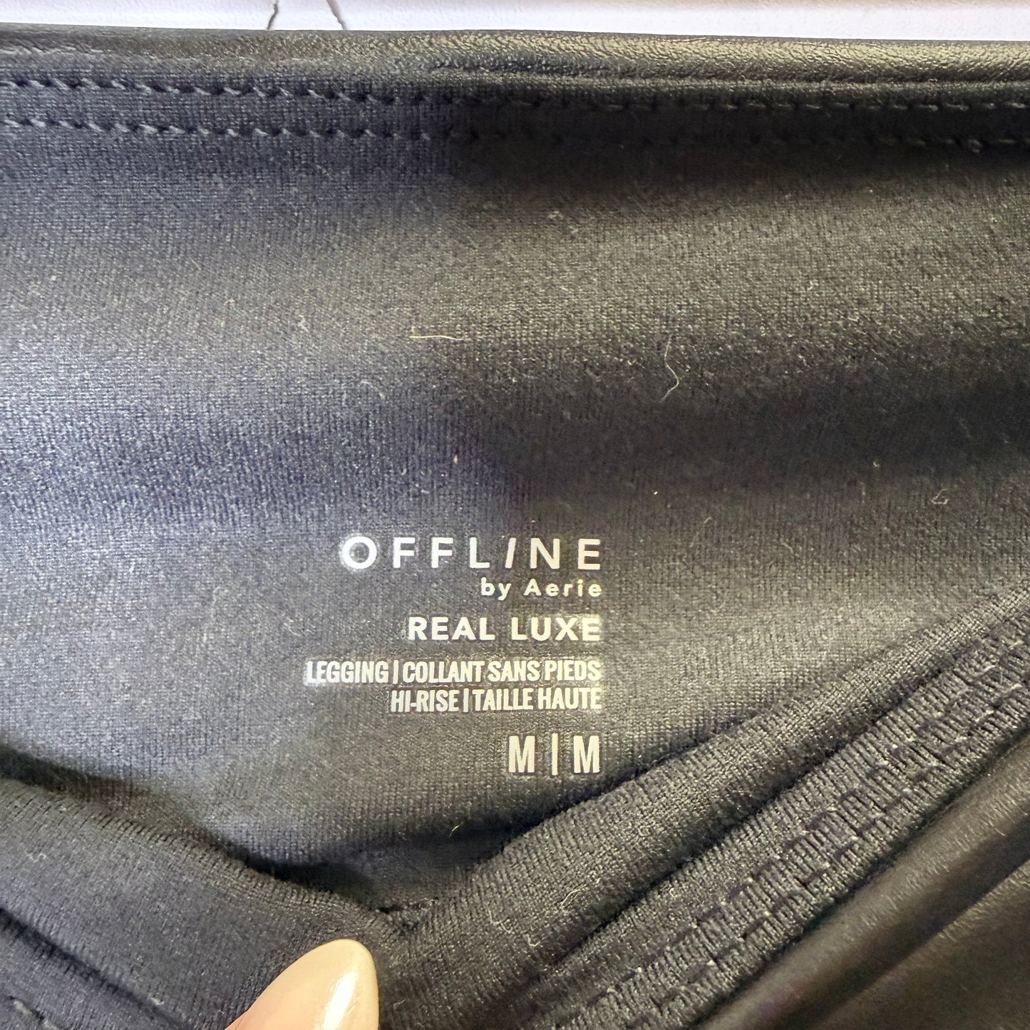 Athletic Leggings By Offline By Aerie In Black, Size: M