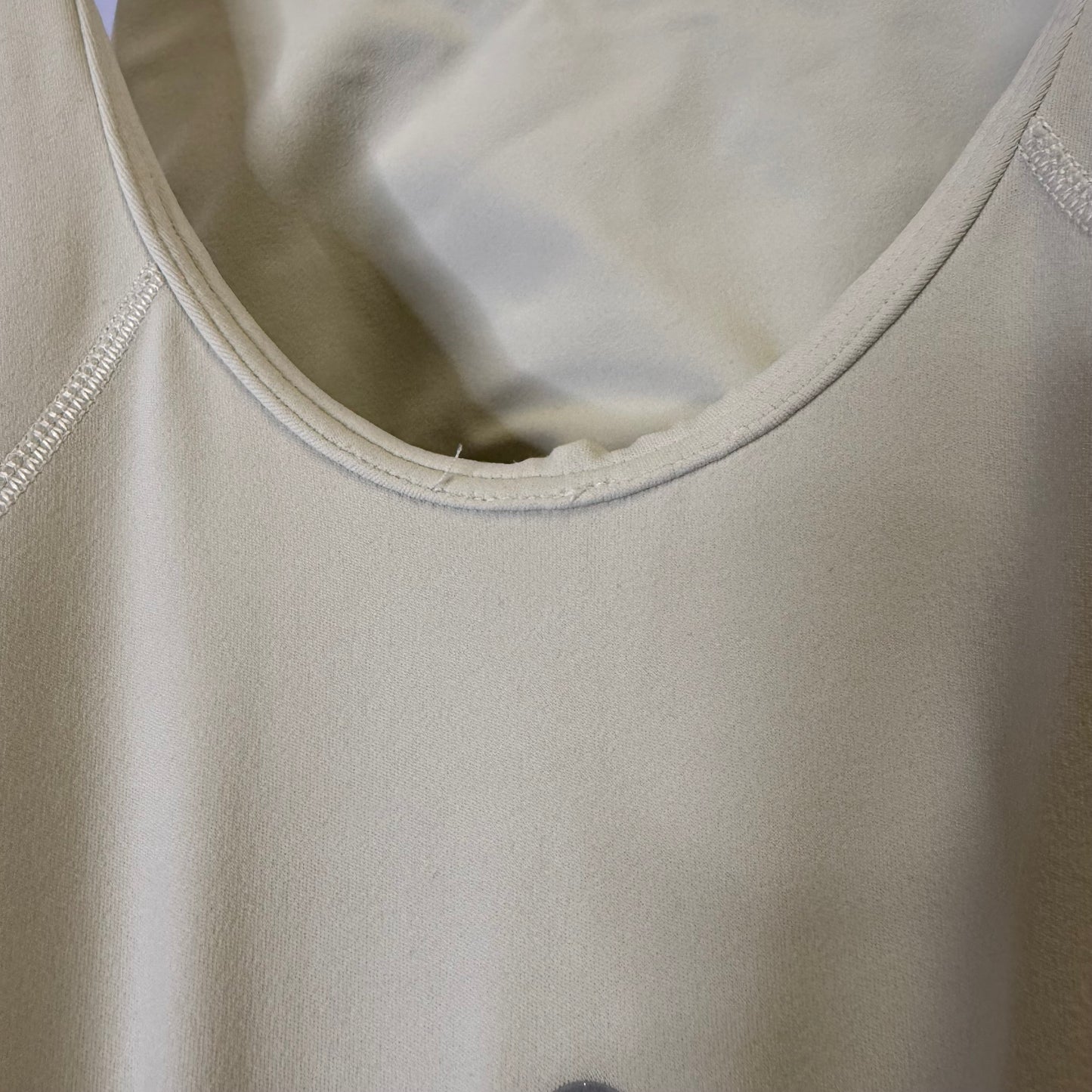 Athletic Tank Top By Lululemon In Cream, Size: 6