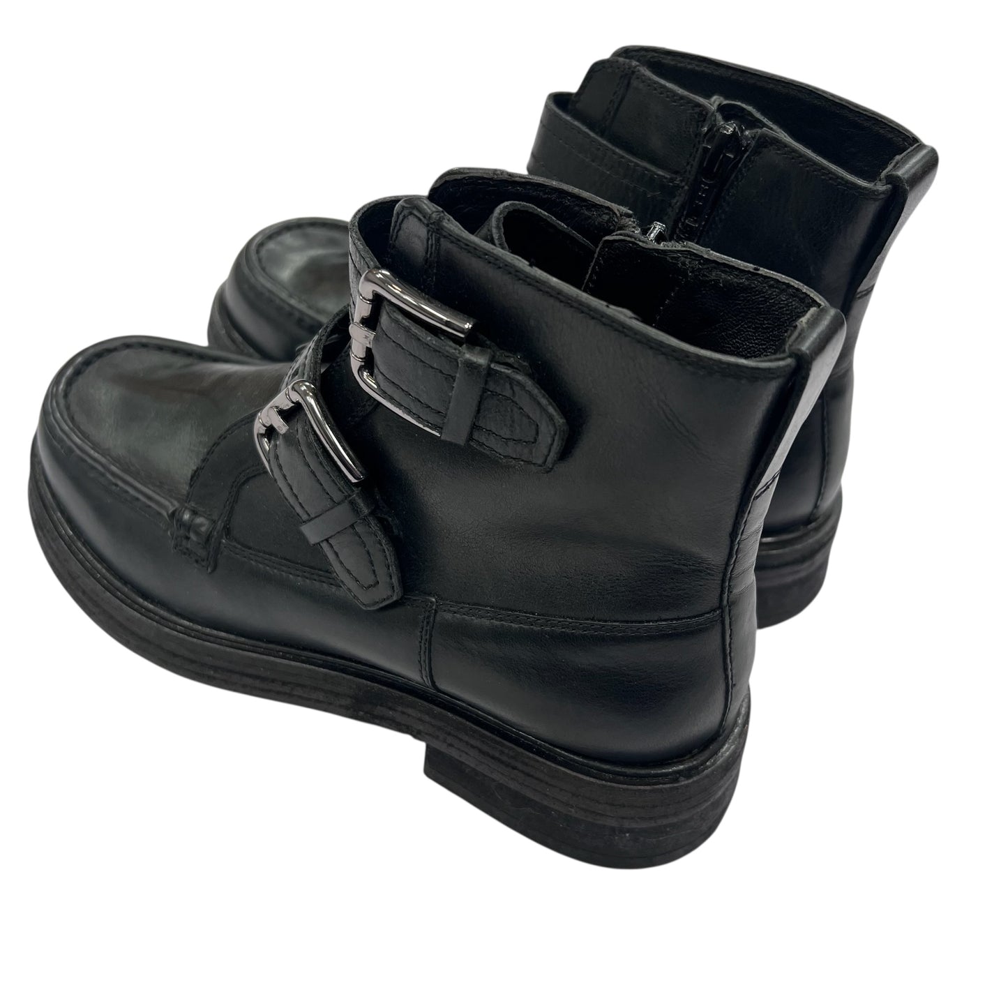 Boots Ankle Flats By Free People In Black, Size: 7