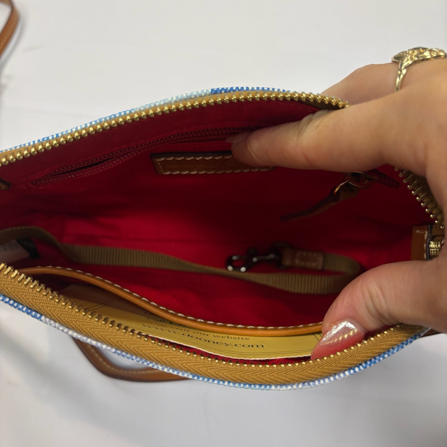 Crossbody Designer By Dooney And Bourke, Size: Small