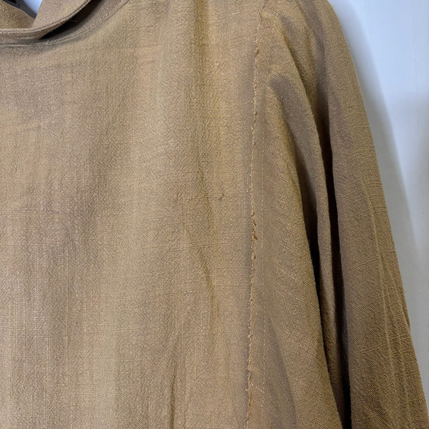 Top Long Sleeve By Hem & Thread In Brown, Size: S