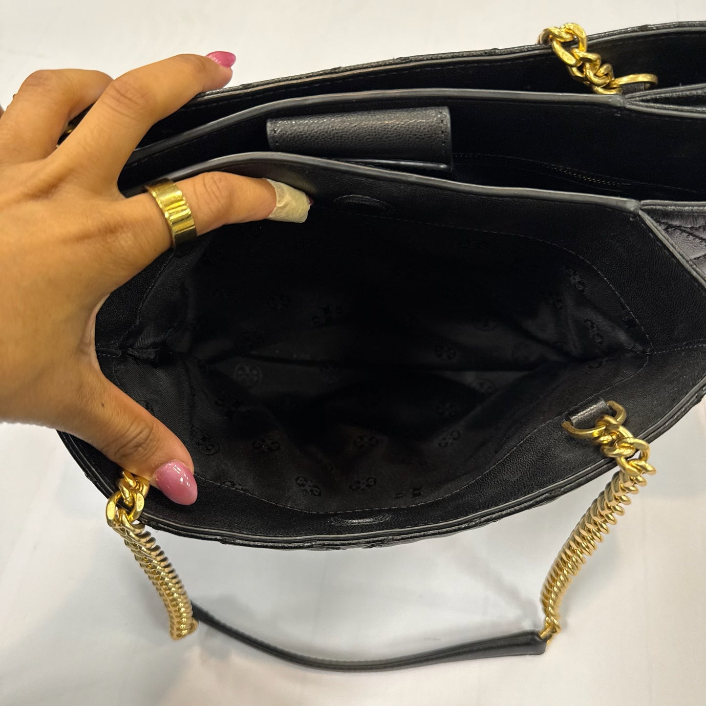 Handbag Designer By Tory Burch, Size: Large