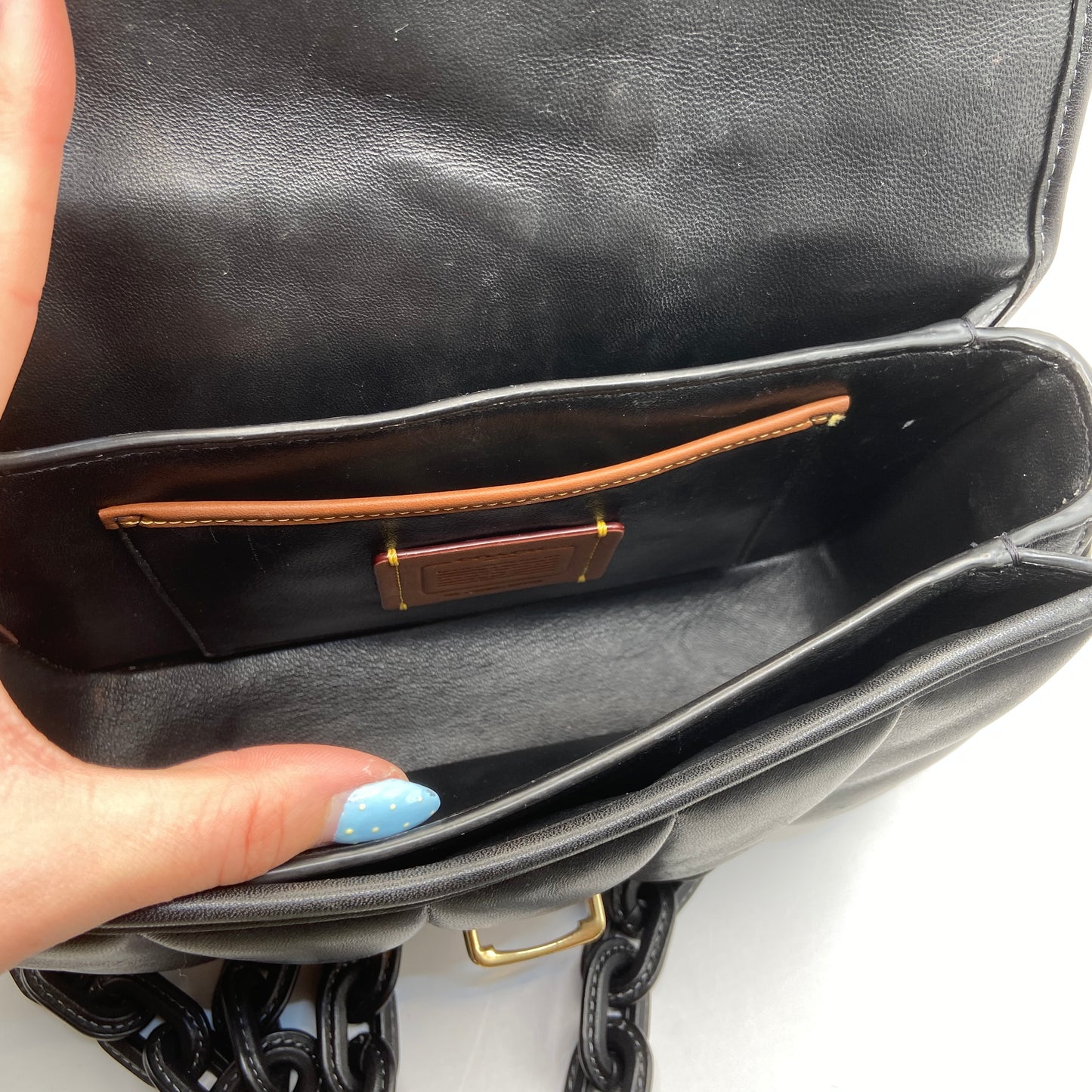 Crossbody Designer By Coach, Size: Medium