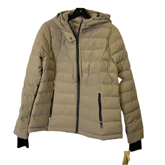 Jacket Puffer & Quilted By Cmc In Brown, Size: L