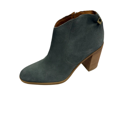 Boots Ankle Heels By Lucky Brand In Grey, Size: 8.5