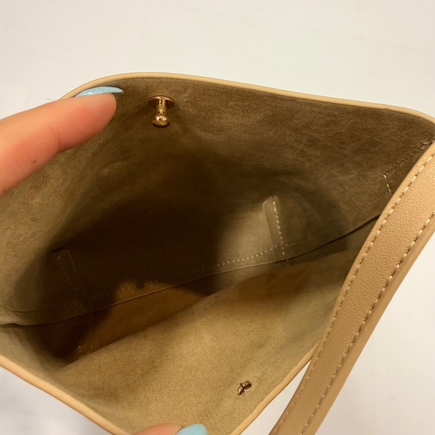 Crossbody Leather By Clothes Mentor, Size: Small