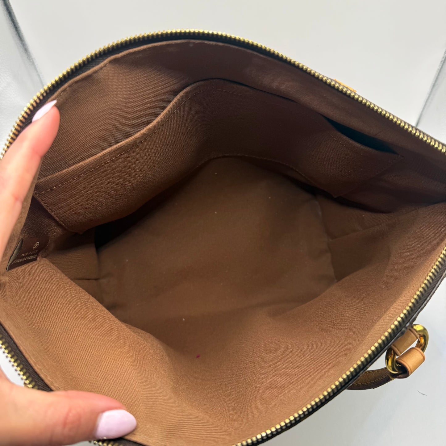 Handbag Luxury Designer By Louis Vuitton, Size: Medium