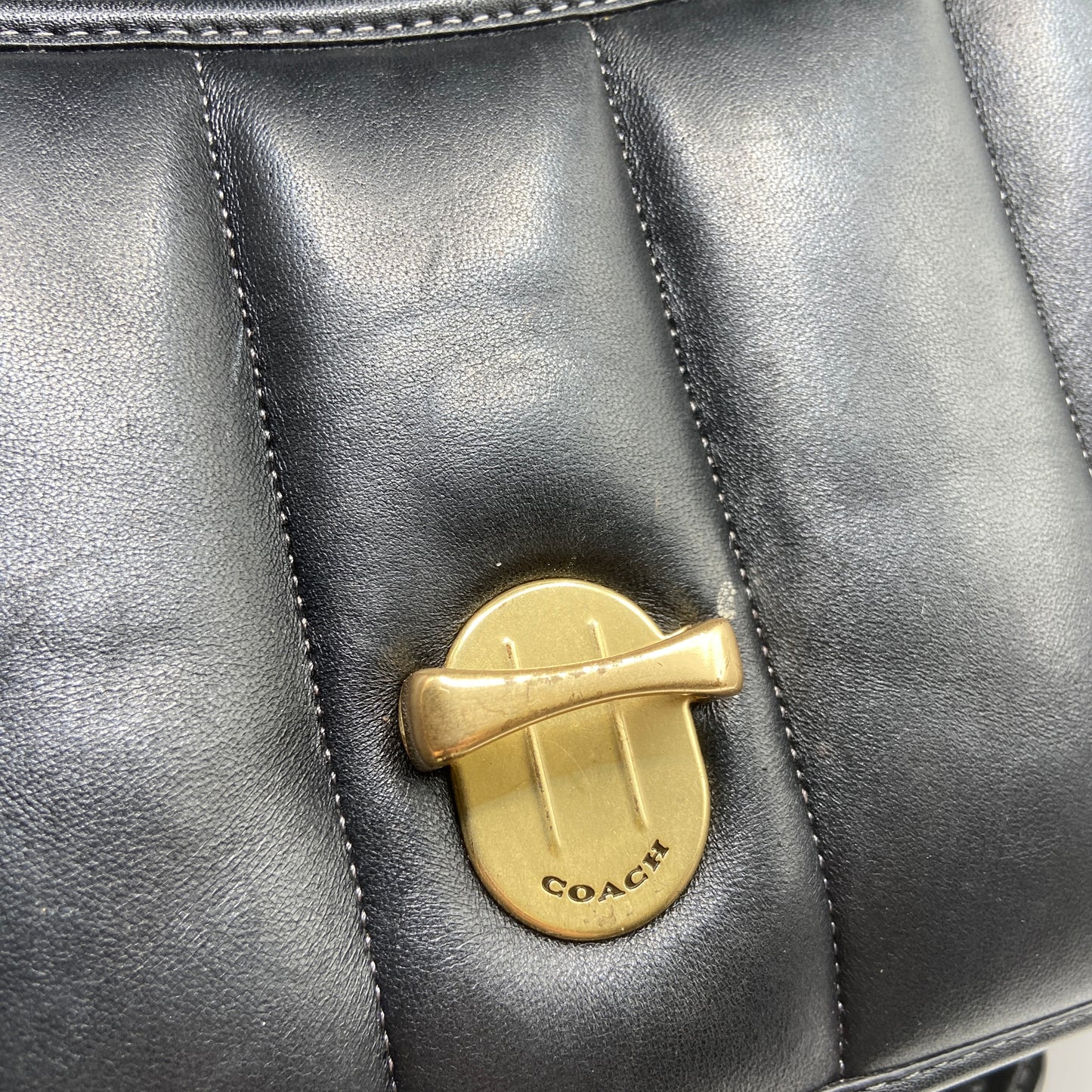 Crossbody Designer By Coach, Size: Medium
