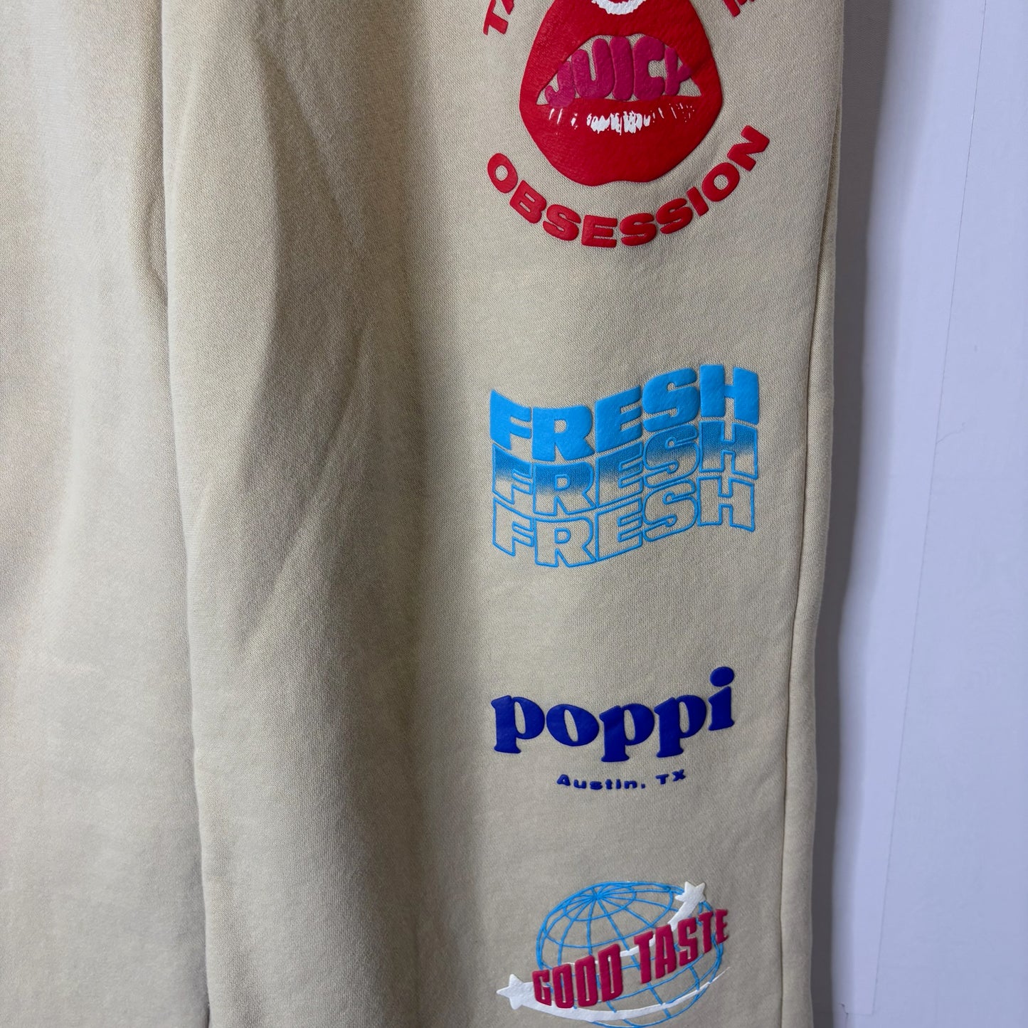 Pants Lounge By Clothes Mentor In Cream, Size: S