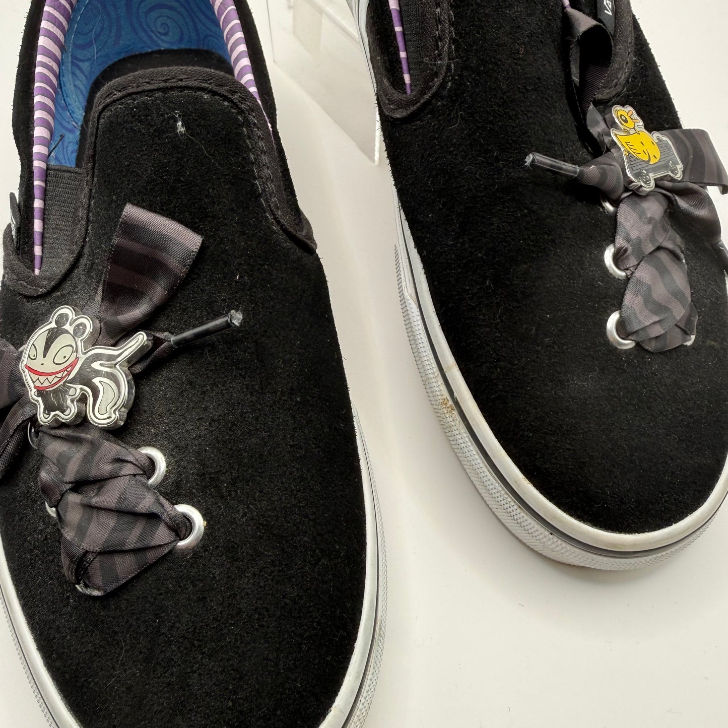 Shoes Sneakers By Vans In Black, Size: 8