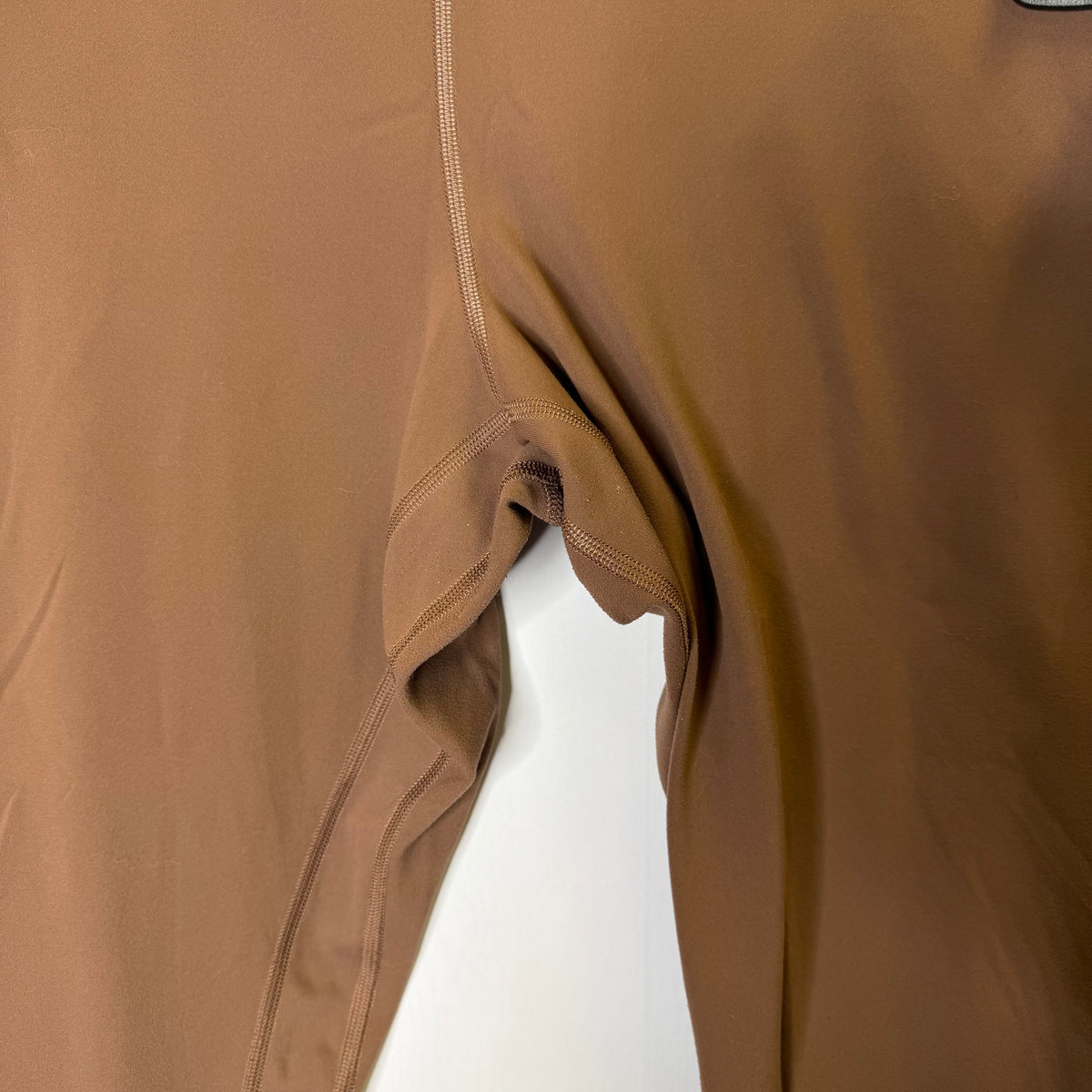 Athletic Capris By Lululemon In Brown, Size: 12