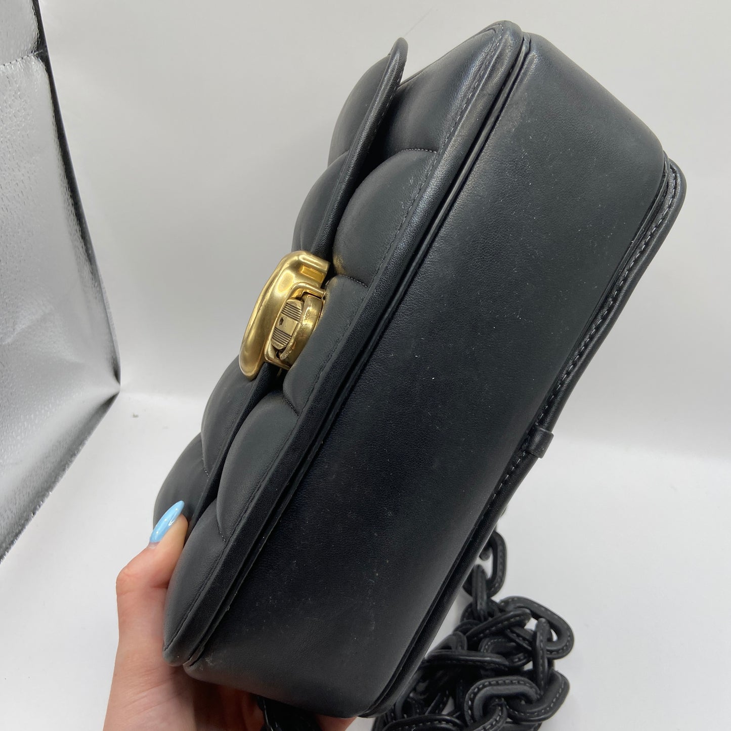 Crossbody Designer By Coach, Size: Medium