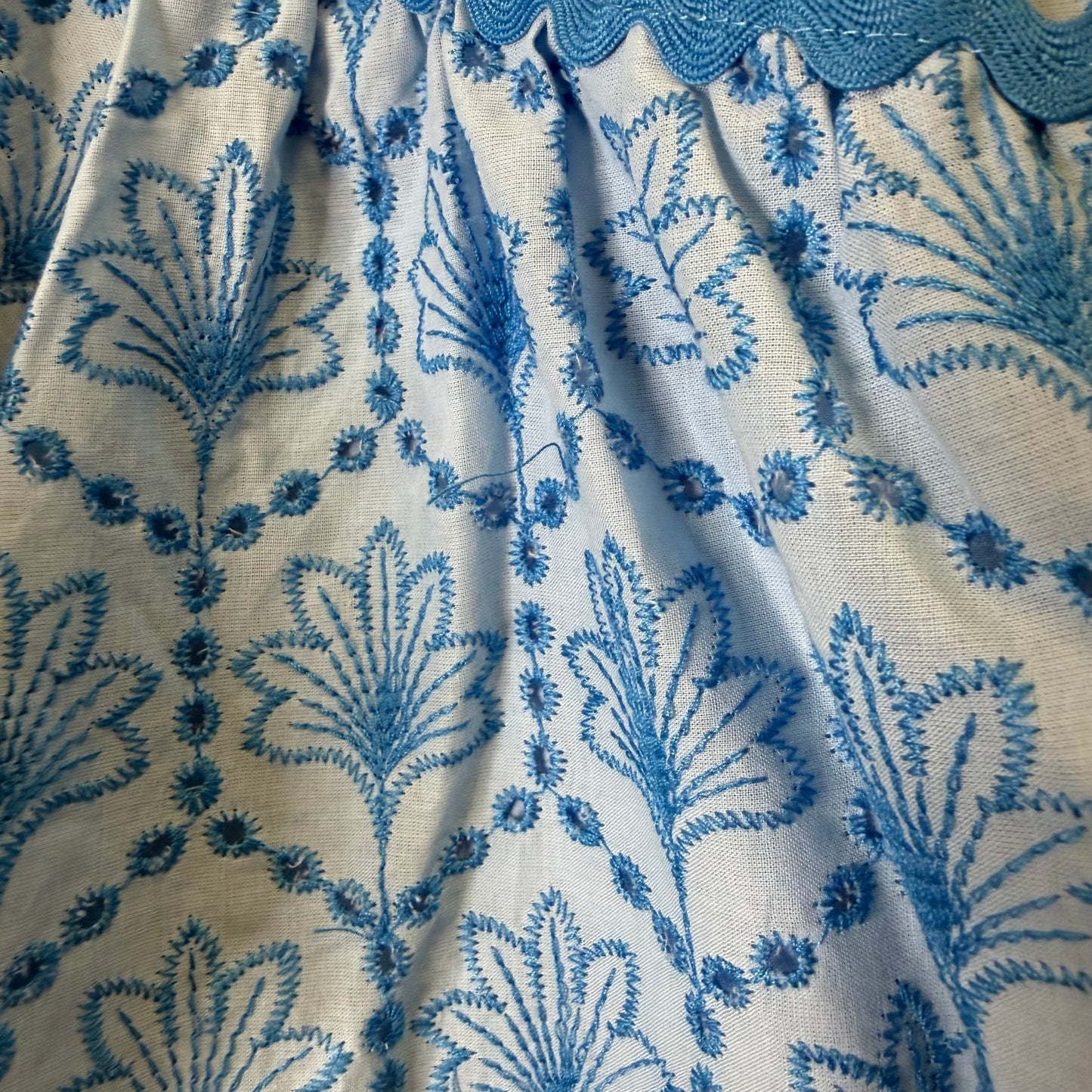 Top Short Sleeve By Umgee In Blue, Size: L