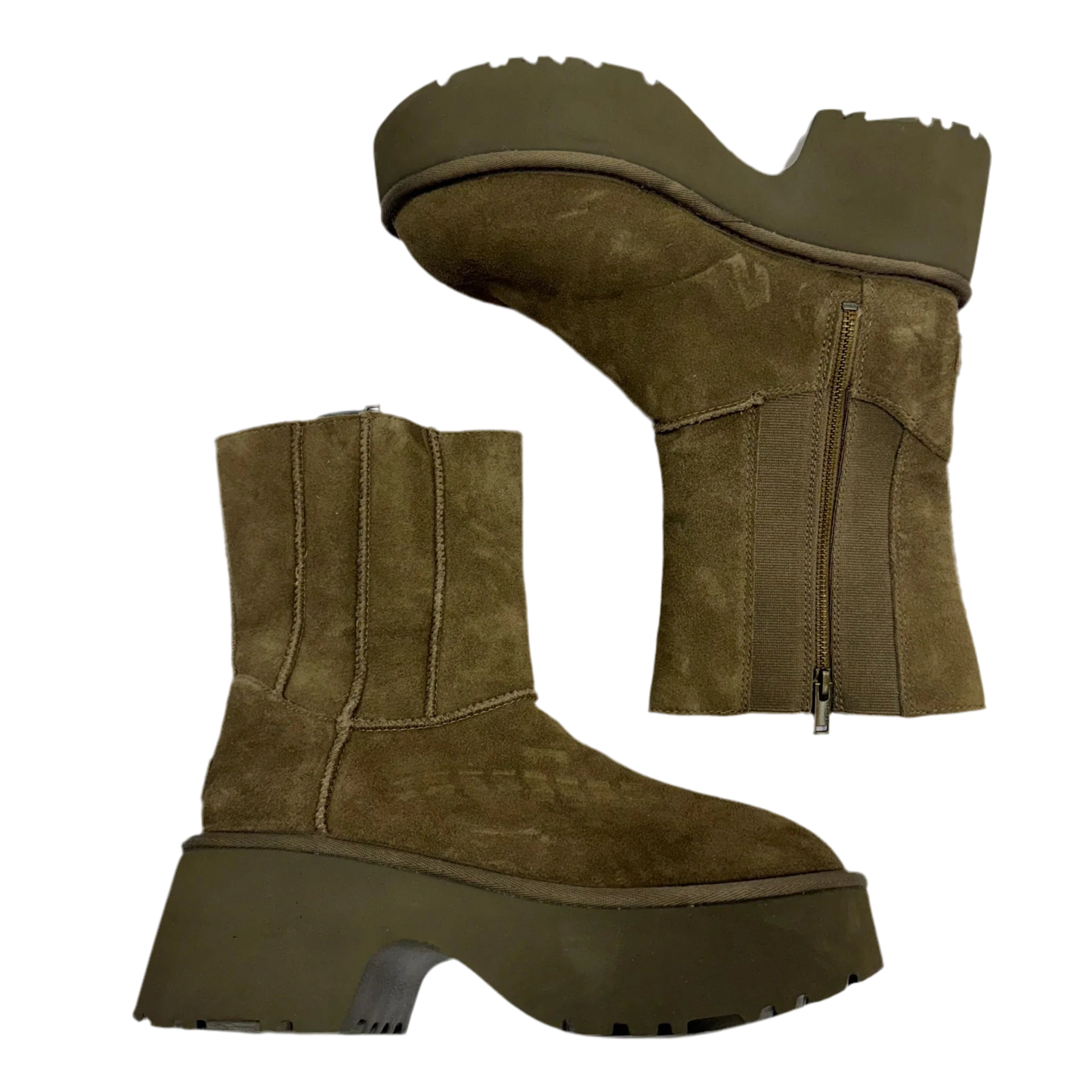 Shoes Designer By Ugg In Brown, Size: 10