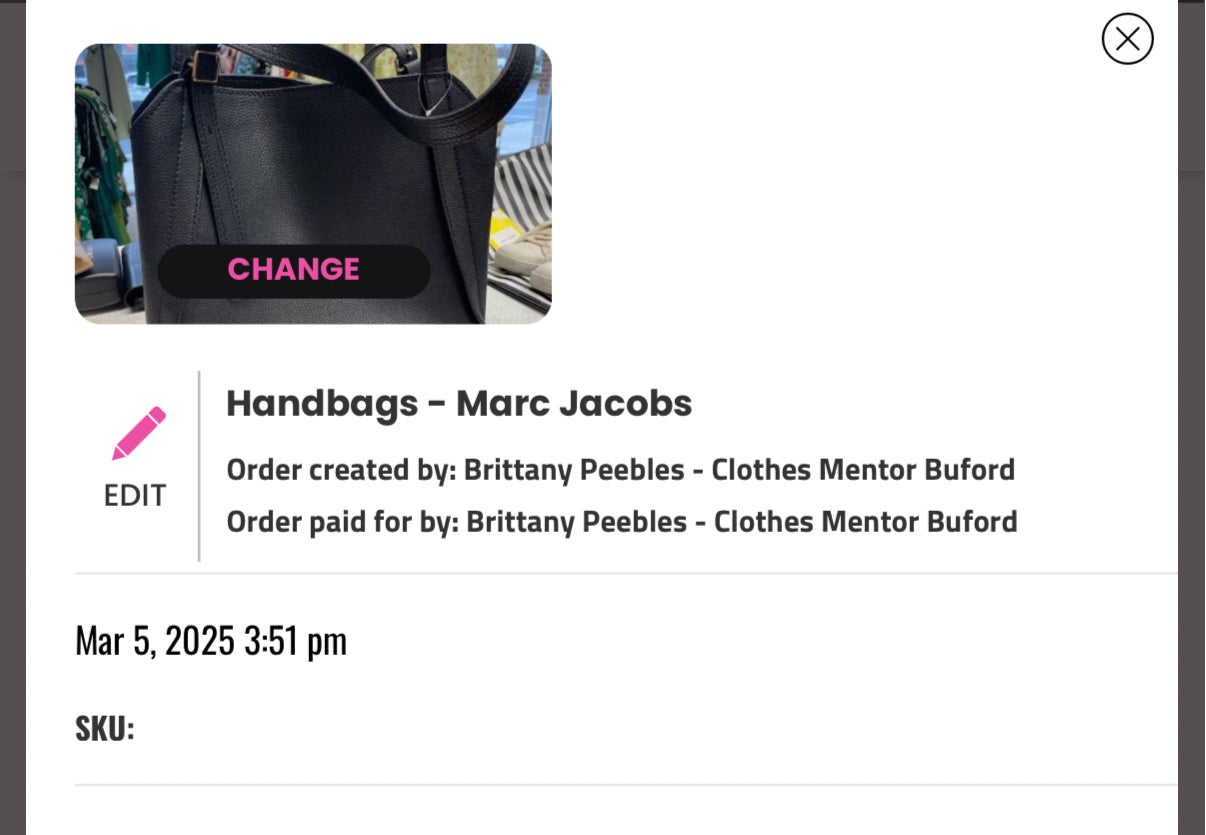 Handbag Luxury Designer By Marc Jacobs, Size: Large