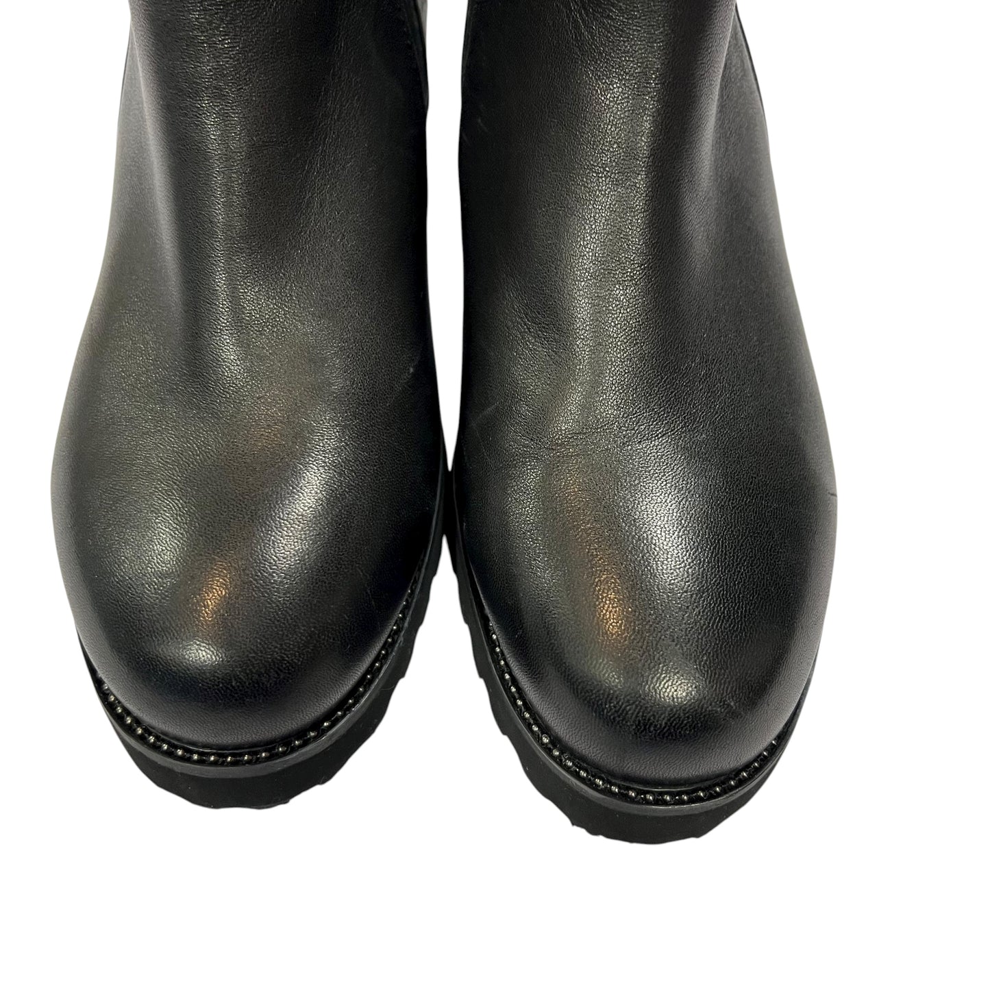 Boots Ankle Flats By Vaneli In Black, Size: 7