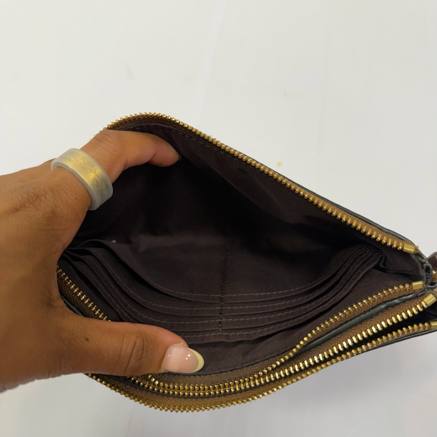 Wristlet Designer By Coach, Size: Medium