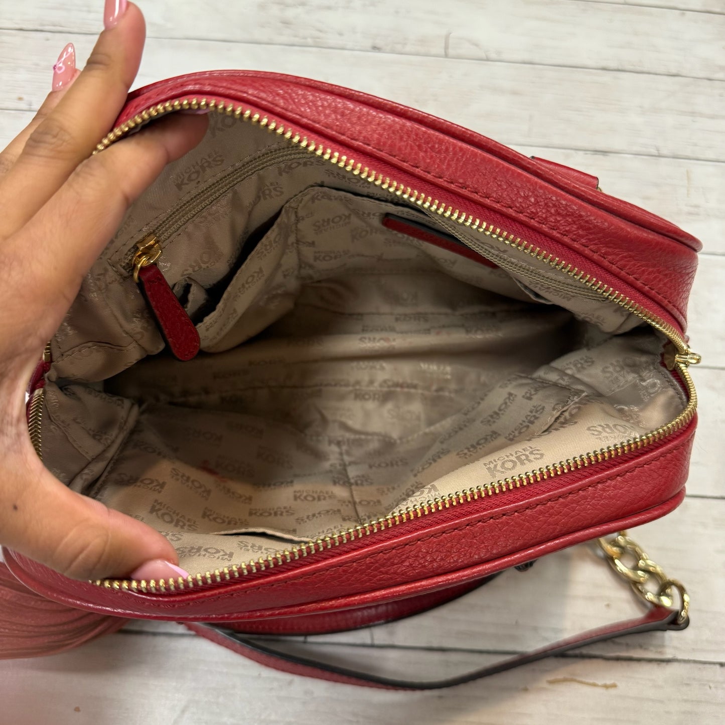 Handbag Designer By Michael By Michael Kors, Size: Medium