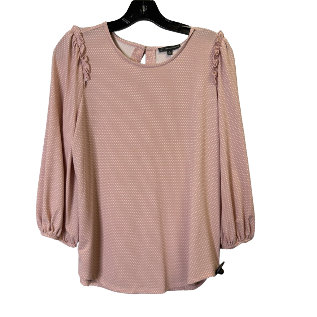 Top Long Sleeve By Adrianna Papell  Size: M